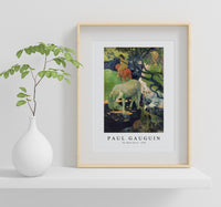 
              Paul Gauguin - The White Horse 1898
            