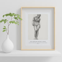 Sir Edward Burne Jones - Venus with Golden Apple in Right Hand, for the Troy Triptych (c. 1873–77)