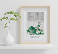 
              Ohara Koson - Begonia in the rain (1930 - 1945) by Ohara Koson (1877-1945)
            