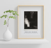 
              Odilon Redon - Below, I Saw the Vaporous Contours of a Human Form 1896
            