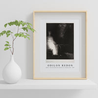 Odilon Redon - Below, I Saw the Vaporous Contours of a Human Form 1896