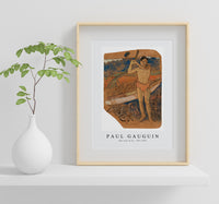 
              Paul Gauguin - Man with an Ax 1891-1893
            