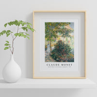 Claude Monet - Camille Monet in the Garden at Argenteuil 1876