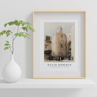 David Roberts - Gate of the Metwaleys (Bab Zuwayla) Cairo-1796-1864