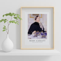 Mary Cassatt - Lady at the Tea Table 1883-1885