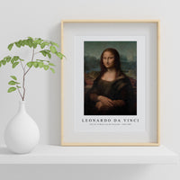 Leonardo Da Vinci - Portrait of Mona Lisa del Giocondo 1503-1506