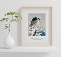 
              Ohara Koson - Heron in snow (1920 - 1930) by Ohara Koson (1877-1945)
            