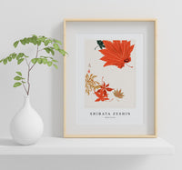 
              Shibata Zeshin - Maple Leaves
            