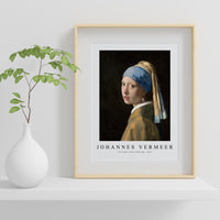 Johannes Vermeer - Girl with a Pearl Earring 1665