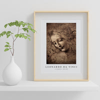 Leonardo Da Vinci - La Scapigliata 1506-1508