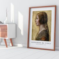 Leonardo Da Vinci - Profile of a Young Fiancée 1495