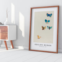 Odilon Redon - Five Butterflies 1912