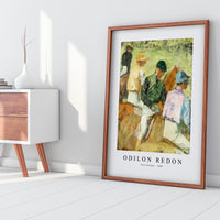 Odilon Redon - Four Jockeys 1889