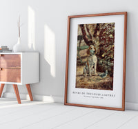 
              Henri De Toulouse–Lautrec - The Artist's Dog Flèche 1881
            