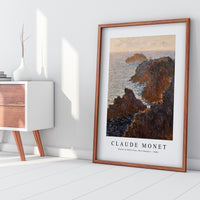 Claude Monet - Rocks at Belle-Isle, Port-Domois 1886