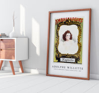 
              Adolphe Willette - Lemercier Ambassadeurs, Magnitta. Affiche couleur 1895
            