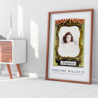 Adolphe Willette - Lemercier Ambassadeurs, Magnitta. Affiche couleur 1895