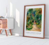 
              Pierre Auguste Renoir - Two Figures on a Path (Deux figures dans un sentier) 1906
            