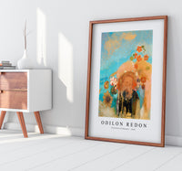 
              Odilon Redon - Evocation of Roussel 1912
            