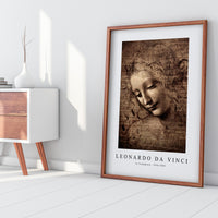 Leonardo Da Vinci - La Scapigliata 1506-1508
