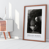 Odilon Redon - And the Seeker was Engaged in an Endless Search 1886