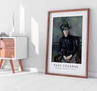 
              Paul Cezanne - Madame Cézanne au chapeau vert 1891-1892
            