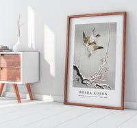 
              Ohara Koson - Sparrows and snowy plum tree (1900 - 1936) by Ohara Koson (1877-1945)
            