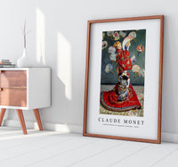 
              Claude Monet - Camille Monet In Japanese Costume 1876
            