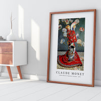 Claude Monet - Camille Monet In Japanese Costume 1876