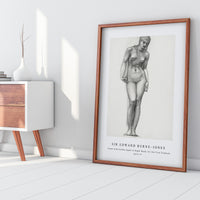 Sir Edward Burne Jones - Venus with Golden Apple in Right Hand, for the Troy Triptych (c. 1873–77)