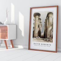 David Roberts - Great Hall at Karnak temple in Thebes-1796-1864