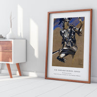 Sir Edward Burne Jones - The Perseus Series - Study of Perseus in Armour for The Finding of Medusa painting in high resolution by Sir Edward Burne–Jones