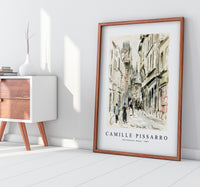 
              Camille Pissarro - Rue Damiette, Rouen 1884
            