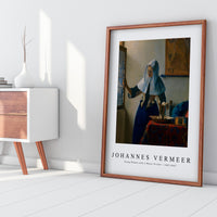 Johannes Vermeer - Young Woman with a Water Pitcher 1662-1665