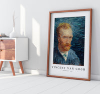 
              Vincent Van Gogh - Self Portrait 1887
            
