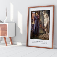 Sir Edward Burne Jones - Pygmalion and the Image - The Hand Refrains (1878)