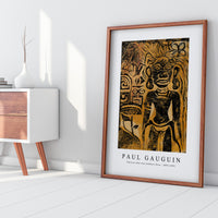 Paul gauguin - Tahitian Idol–the Goddess Hina 1894-1895