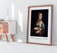 
              Leonardo Da Vinci - Lady with an Ermine 1490
            