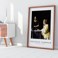 Johannes Vermeer - Mistress and Maid 1666-1667