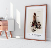 
              David roberts - Colossus in front of Temple of Wady Saboua Nubia-1796-1864
            