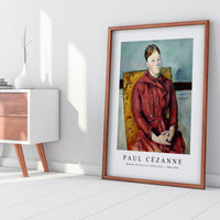 Paul Cezanne - Madame Cézanne in a Yellow Chair 1888-1890