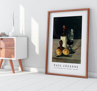 
              Paul Cezanne - Still Life with Bottle, Glass, and Lemons 1867-1869
            