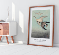 
              Ohara Koson - Great geese in flight (1925 - 1936) by Ohara Koson (1877-1945)
            