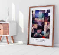 
              Paul Klee - About a motif from Hammamet 1914
            