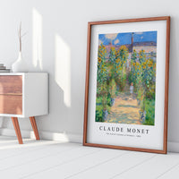 Claude Monet - The Artist's Garden at Vétheuil 1881