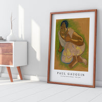 Paul Gauguin - Crouching Tahitian Woman 1891-1893