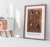 
              Odilon Redon - Four Studies of a Jockey 1866
            