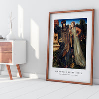 Sir Edward Burne Jones - King Mark and La Belle Iseult (1862)