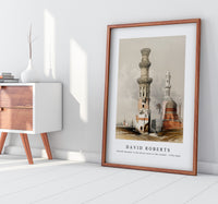 
              David Roberts - Ruined mosques in the desert west of the Citadel-1796-1864
            