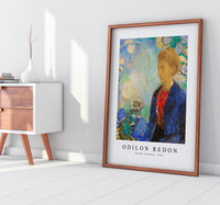 
              Odilon Redon - Baronne de Domecy 1900
            